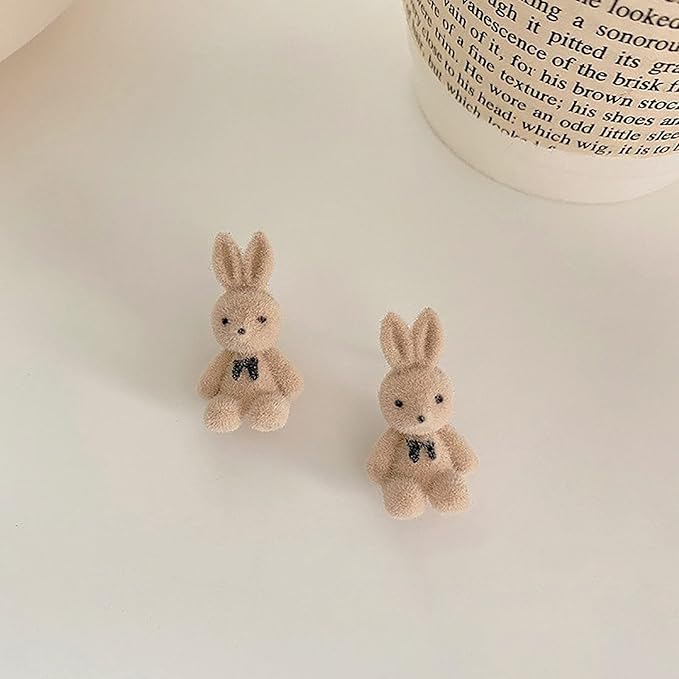 Cute Bunny Stud Earrings – Adorable Everyday Charm 🐰✨